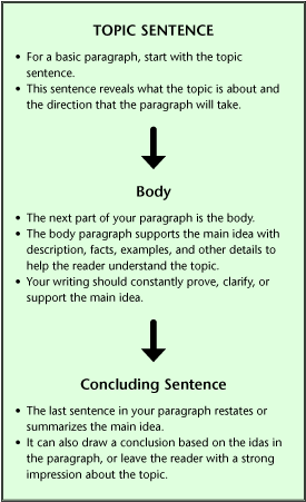 paragraph structure