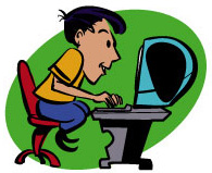 boy at computer