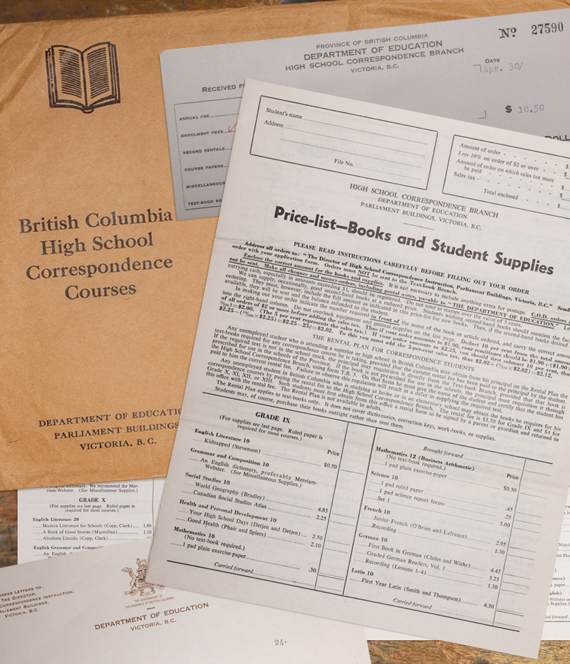 British Columbia high school correspondence courses