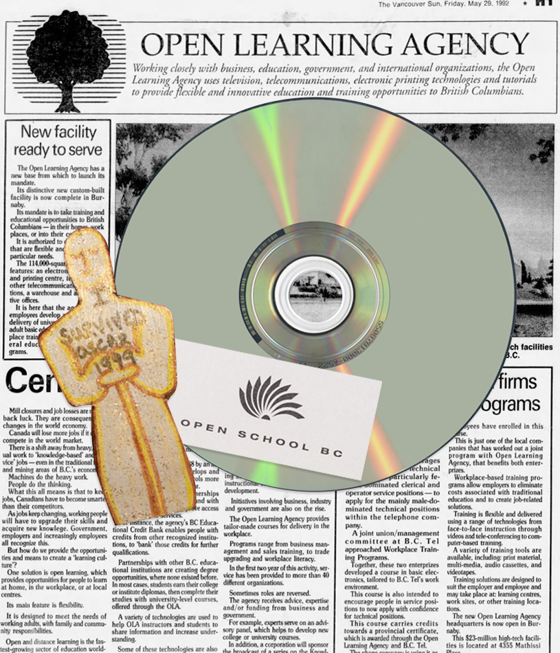 Open Learning agency, Oscar, CD-ROM